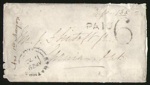 Stampless cover – 1870 cover – STRATHROY UC AP 29 1870