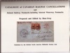 Catalogue of Canadian Railway Cancellations